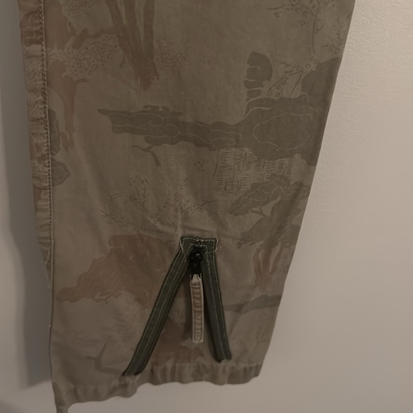 Vintage Y2K Distressed Green Camo Da Nang Cargo Pants 28 waist - Picture 8 of 13